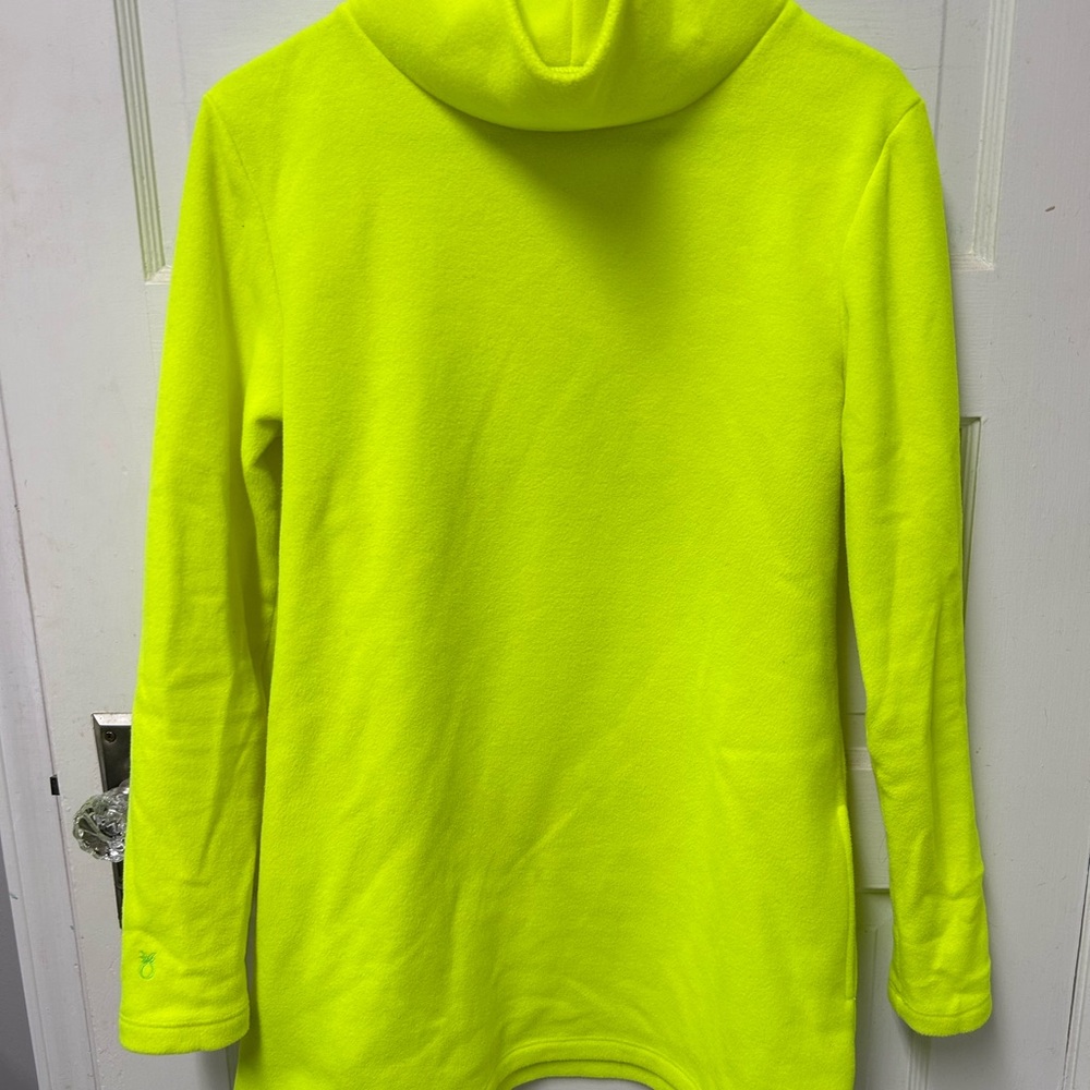 Dudley Stephens Neon Yellow Fleece Hoodie